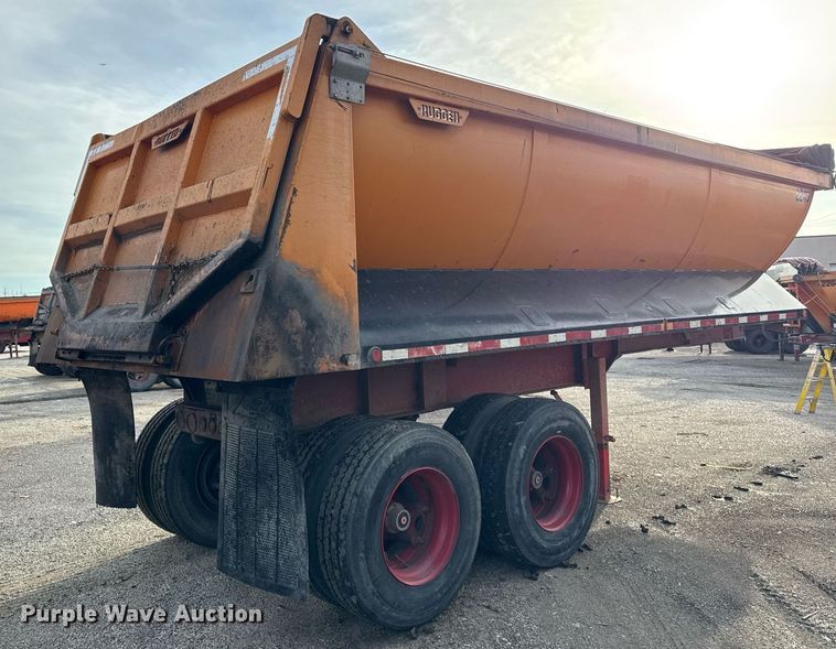 image for item DU3390 1989 Palmer  end dump trailer