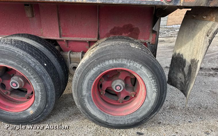 image for item DU3390 1989 Palmer  end dump trailer