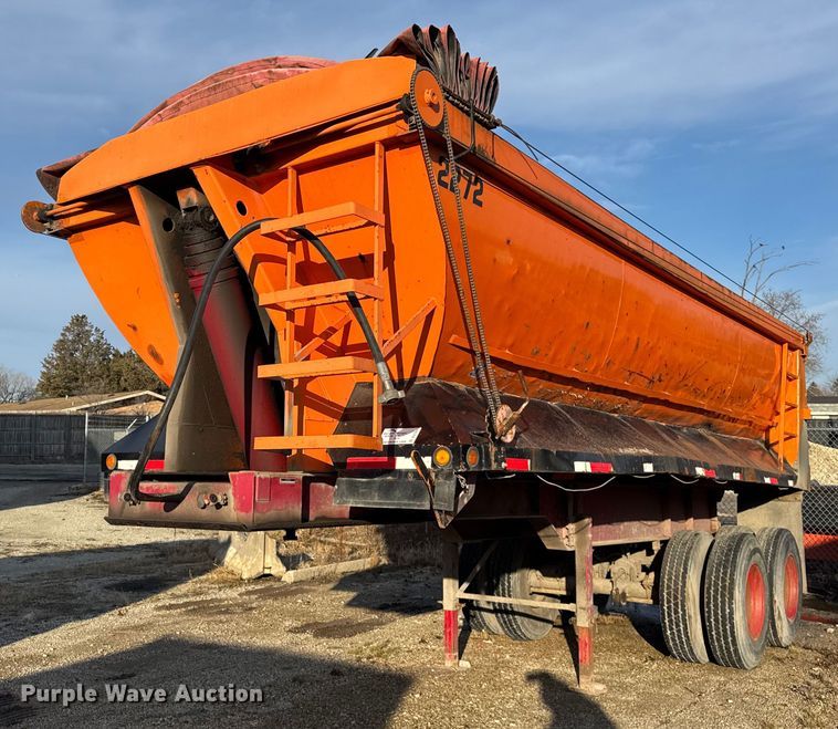 image for item DU3391 1989 Palmer  end dump trailer