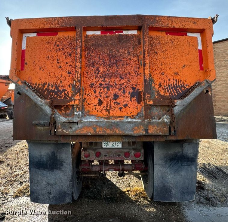 image for item DU3391 1989 Palmer  end dump trailer