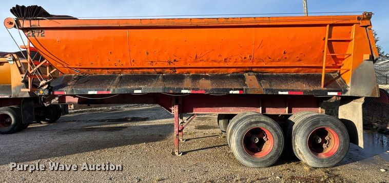 image for item DU3391 1989 Palmer  end dump trailer