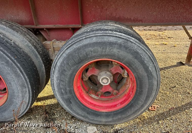 image for item DU3391 1989 Palmer  end dump trailer