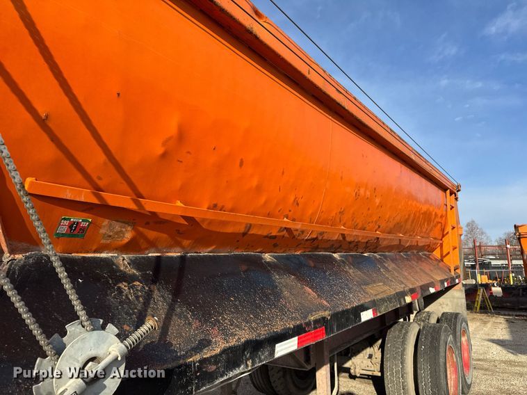 image for item DU3392 1989 Palmer  end dump trailer