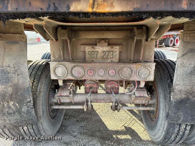 image for item DU3392 1989 Palmer  end dump trailer