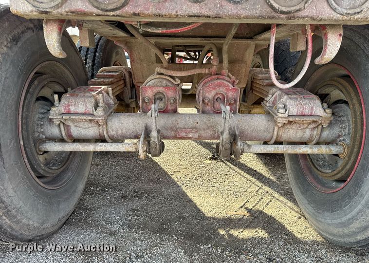 image for item DU3392 1989 Palmer  end dump trailer