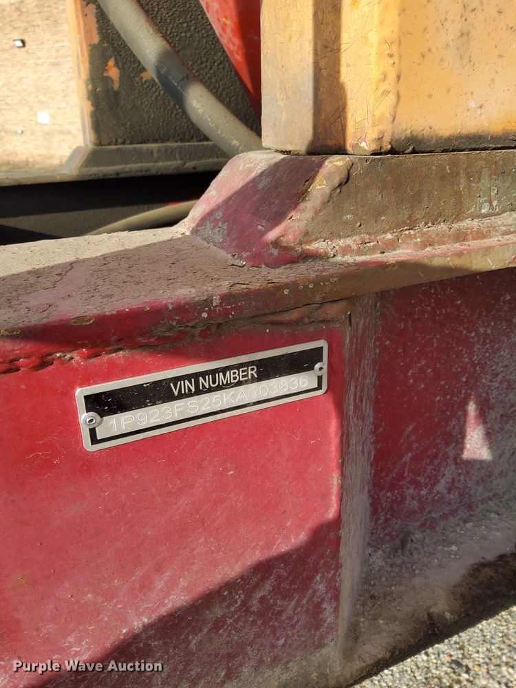 image for item DU3392 1989 Palmer  end dump trailer
