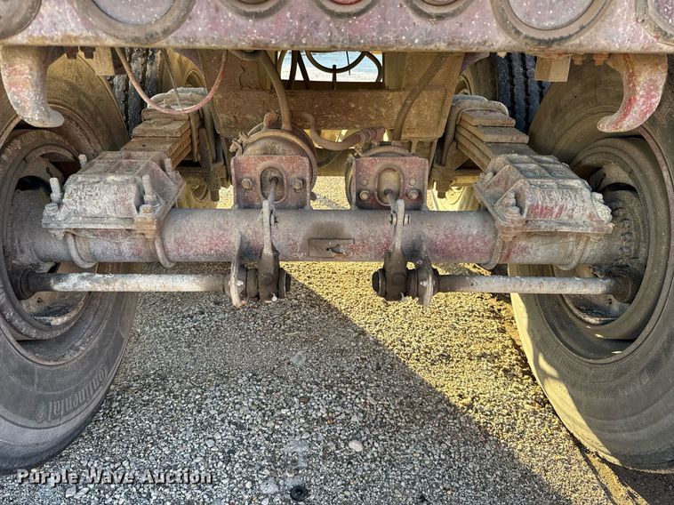 image for item DU3394 1989 Palmer end dump trailer