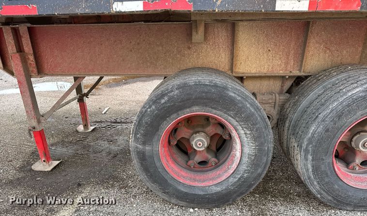 image for item DU3395 1989 Palmer  end dump trailer