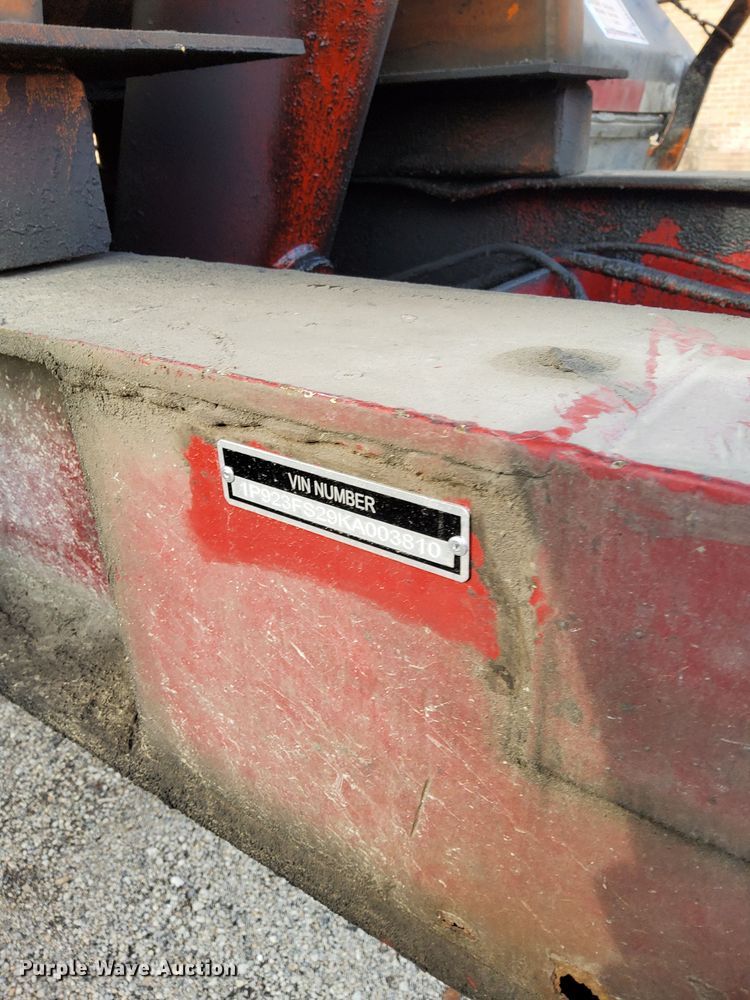 image for item DU3395 1989 Palmer  end dump trailer