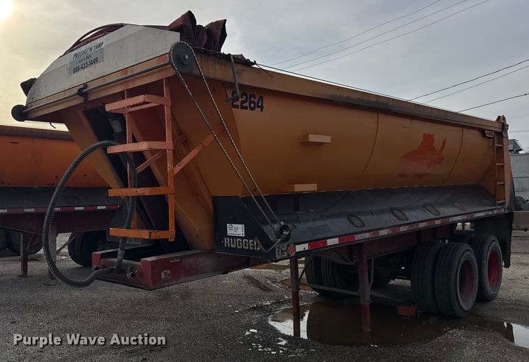 image for item DU3397 1989 Palmer  end dump trailer