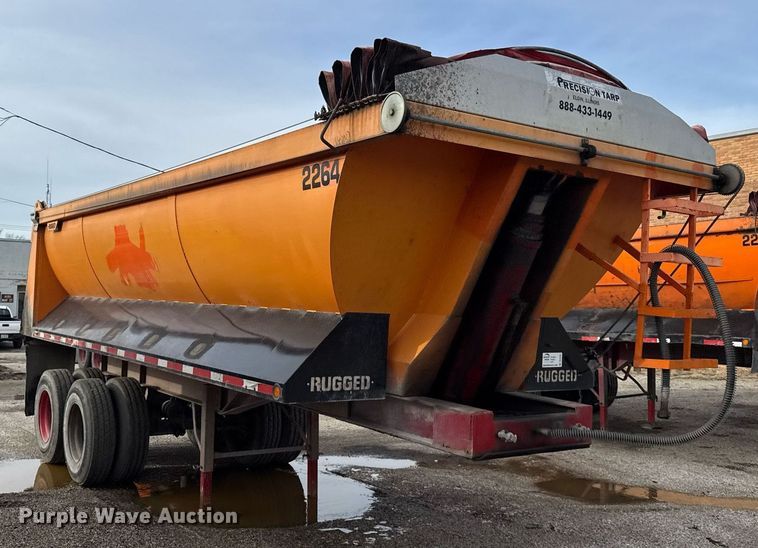 image for item DU3397 1989 Palmer  end dump trailer