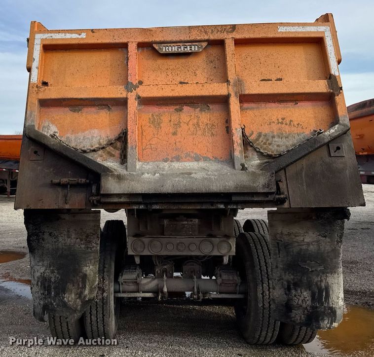 image for item DU3397 1989 Palmer  end dump trailer