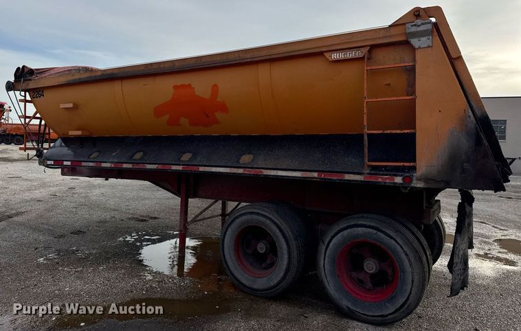 image for item DU3397 1989 Palmer  end dump trailer
