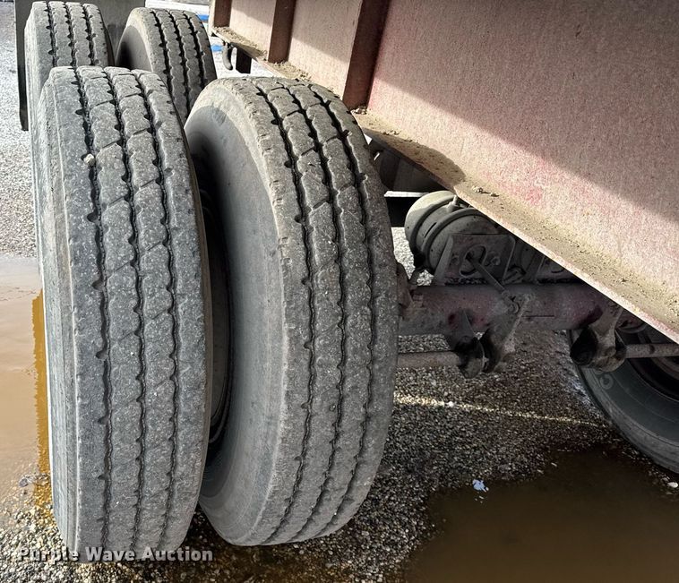 image for item DU3397 1989 Palmer  end dump trailer