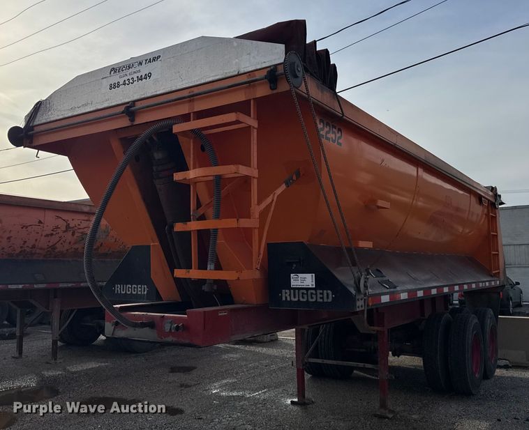 image for item DU3398 1989 Palmer  end dump trailer