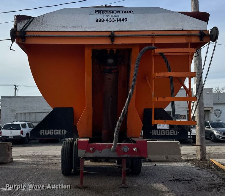 image for item DU3398 1989 Palmer  end dump trailer