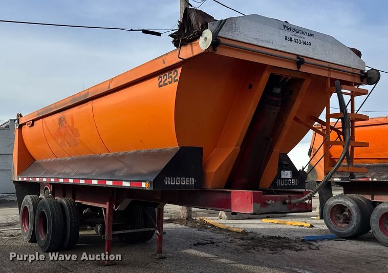 image for item DU3398 1989 Palmer  end dump trailer