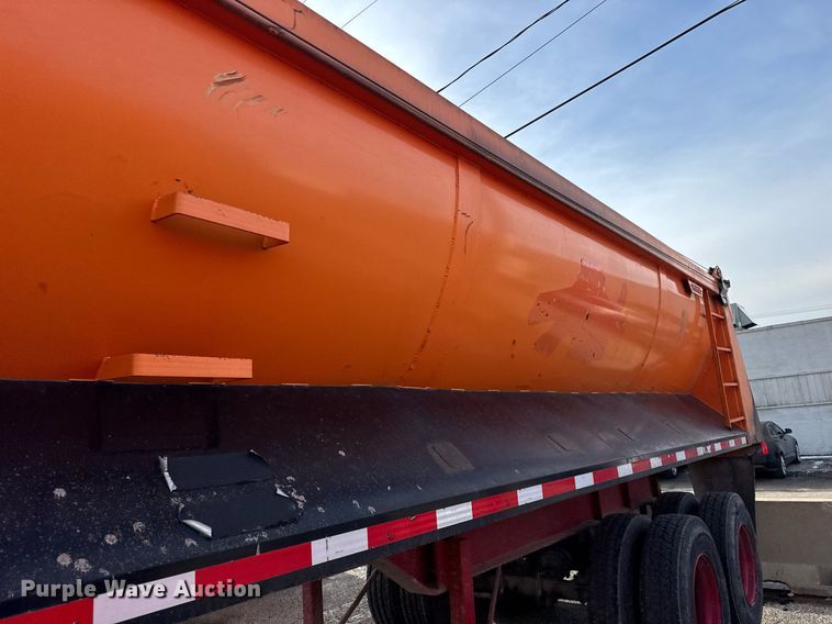 image for item DU3398 1989 Palmer  end dump trailer