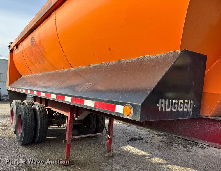 image for item DU3398 1989 Palmer  end dump trailer