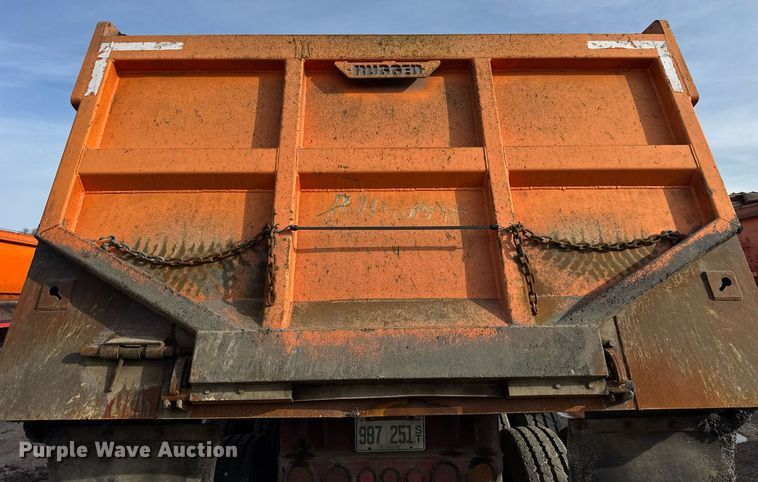 image for item DU3398 1989 Palmer  end dump trailer