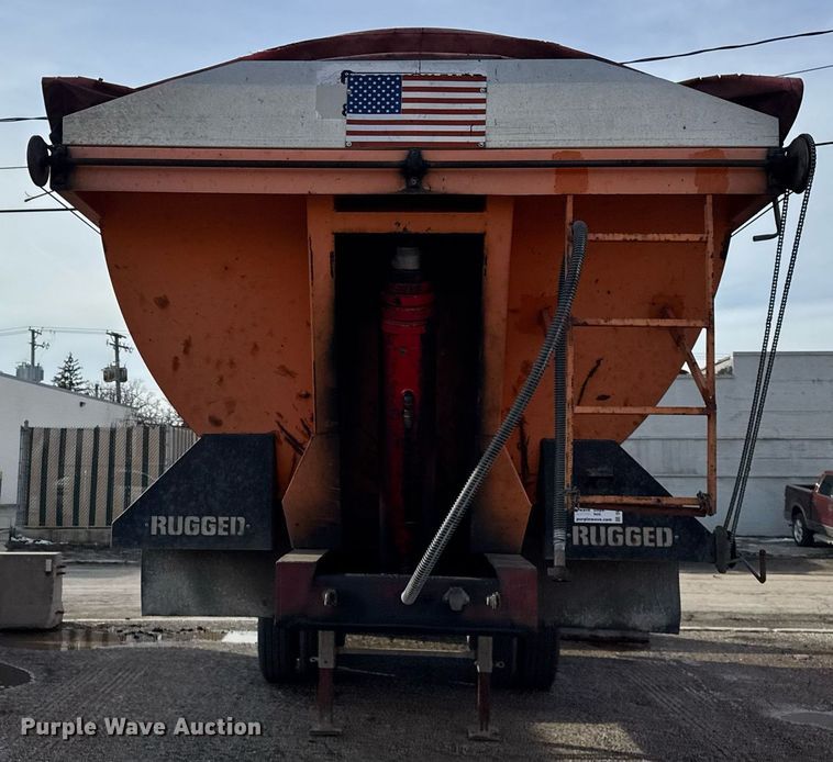 image for item DU3400 1989 Palmer  end dump trailer