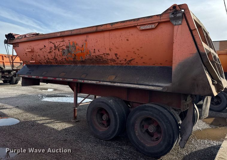 image for item DU3400 1989 Palmer  end dump trailer