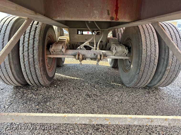 image for item DU3400 1989 Palmer  end dump trailer