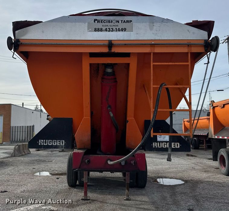 image for item DU3401 1989 Palmer end dump trailer