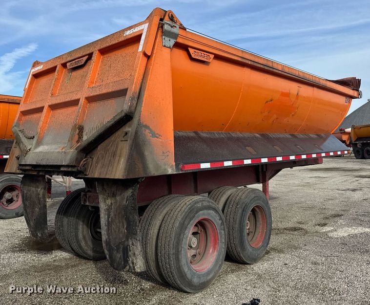image for item DU3401 1989 Palmer end dump trailer