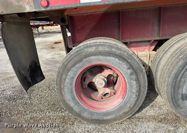 image for item DU3401 1989 Palmer end dump trailer