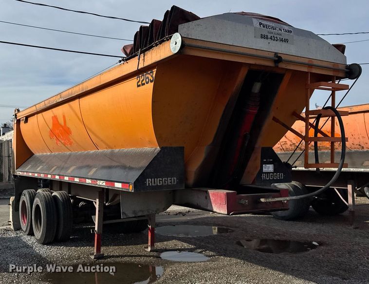 image for item DU3402 1989 Palmer  end dump trailer