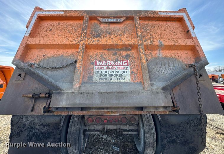 image for item DU3405 1989 Palmer end dump trailer