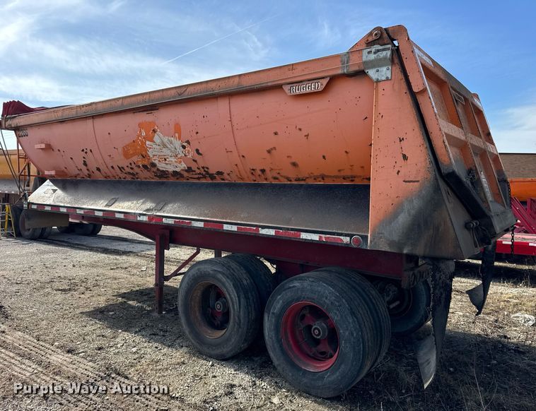 image for item DU3405 1989 Palmer end dump trailer