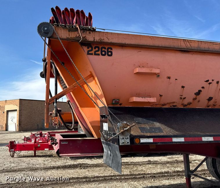 image for item DU3405 1989 Palmer end dump trailer