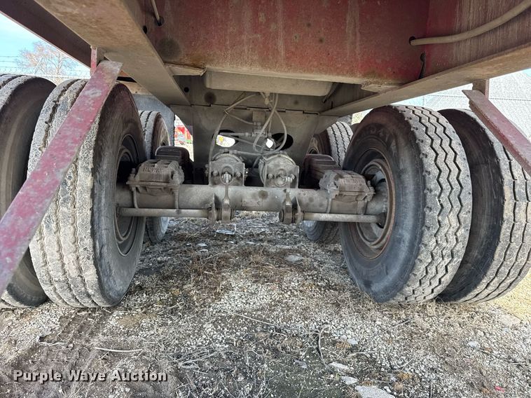 image for item DU3405 1989 Palmer end dump trailer