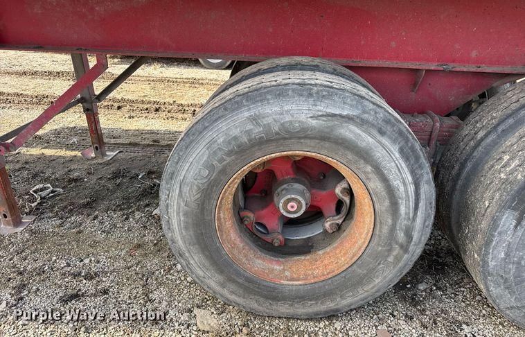 image for item DU3405 1989 Palmer end dump trailer