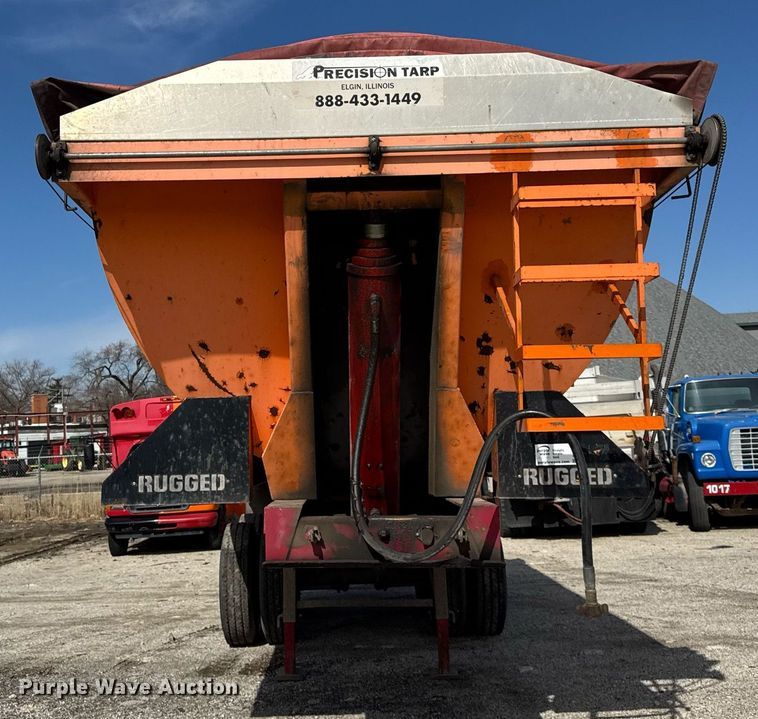 image for item DU3407 1989 Palmer end dump trailer