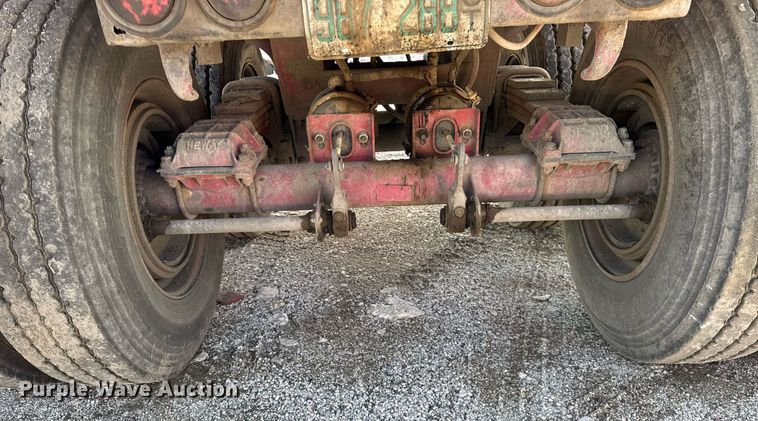 image for item DU3407 1989 Palmer end dump trailer