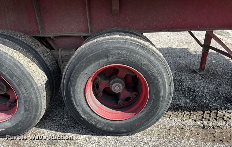 image for item DU3407 1989 Palmer end dump trailer