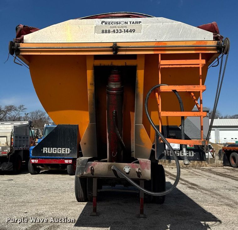 image for item DU3408 1989 Palmer  end dump trailer