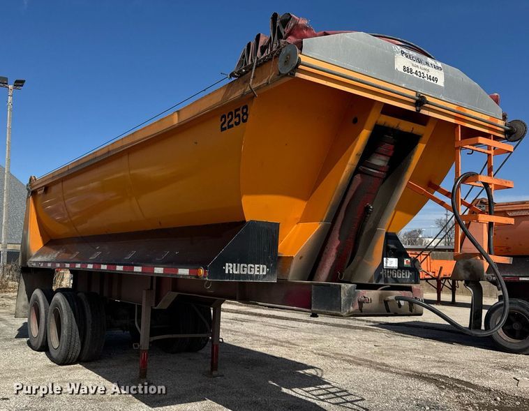 image for item DU3408 1989 Palmer  end dump trailer