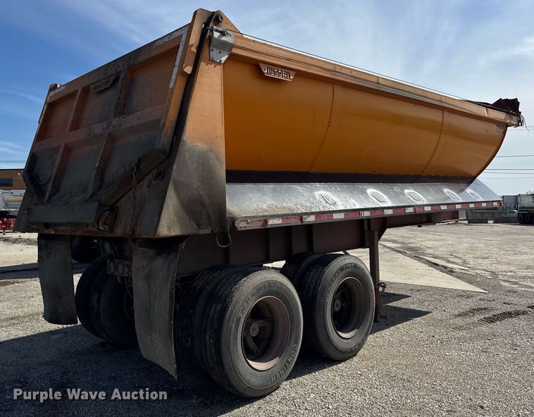 image for item DU3408 1989 Palmer  end dump trailer