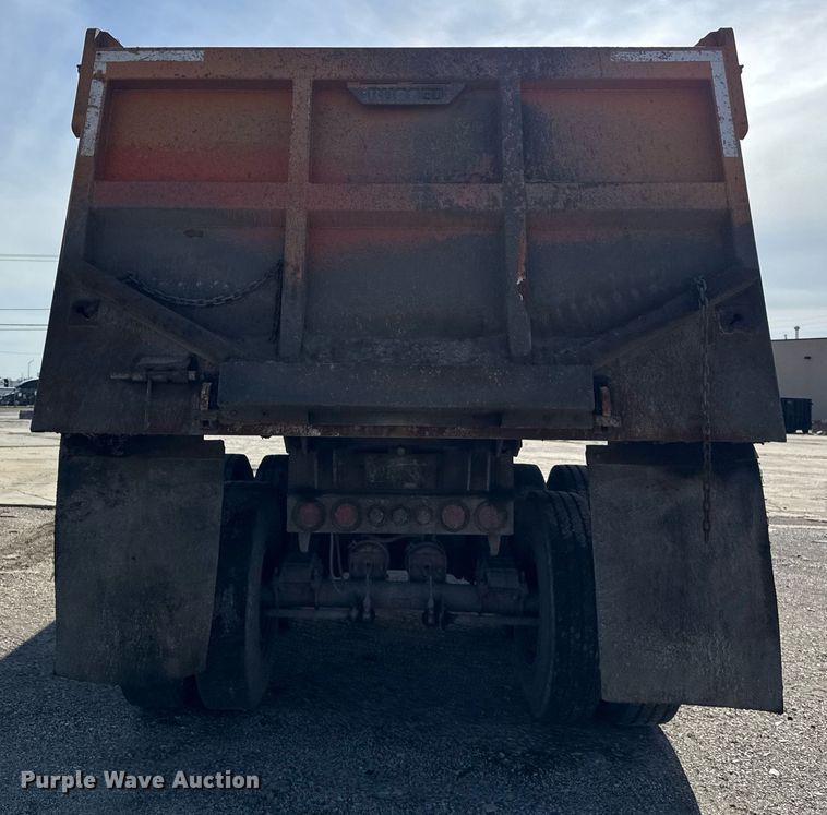 image for item DU3408 1989 Palmer  end dump trailer