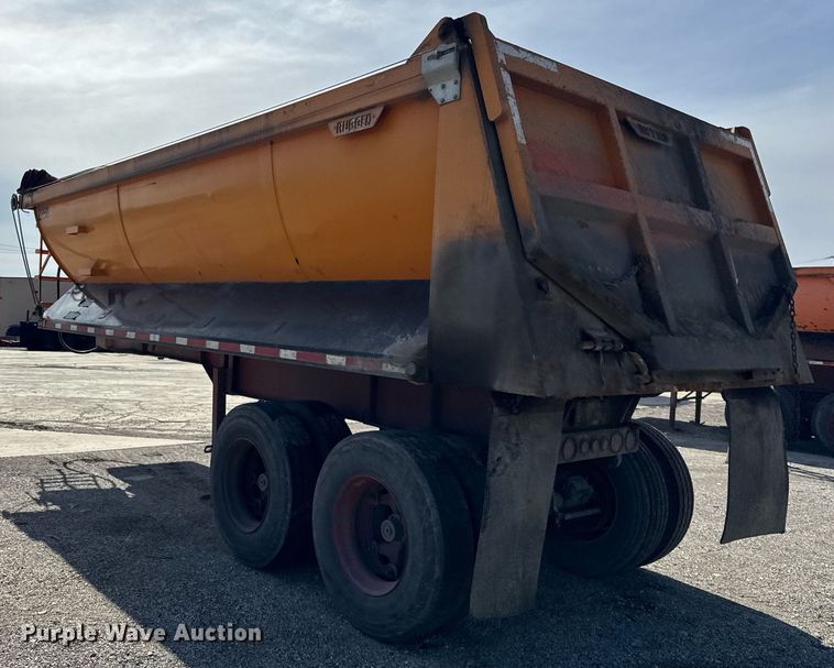 image for item DU3408 1989 Palmer  end dump trailer