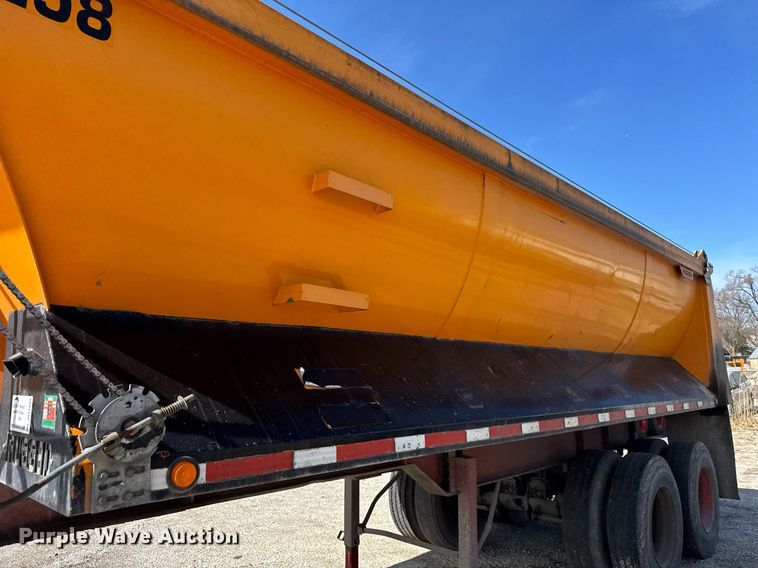 image for item DU3408 1989 Palmer  end dump trailer