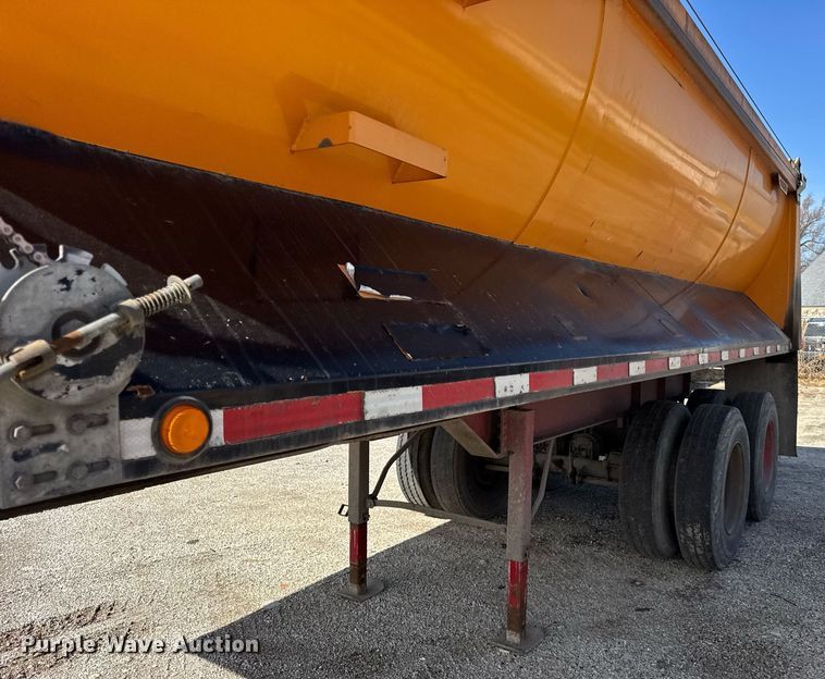 image for item DU3408 1989 Palmer  end dump trailer