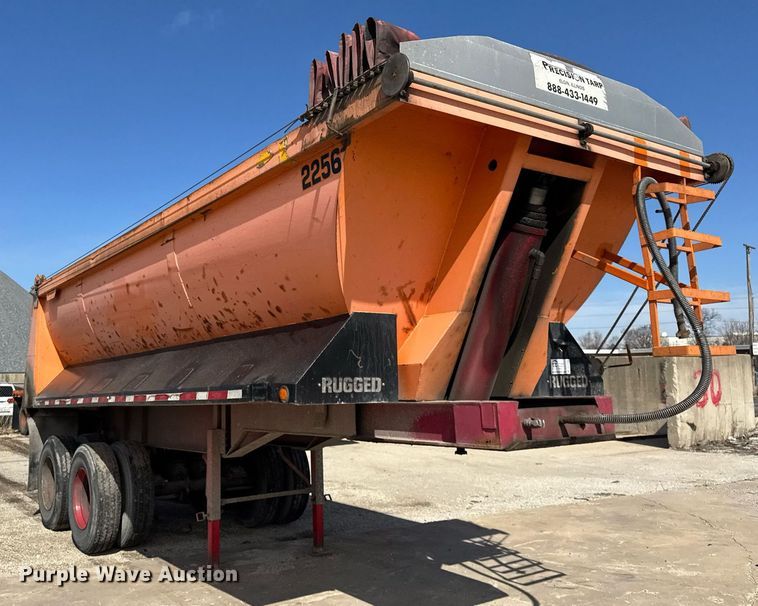 image for item DU3409 1989 Palmer end dump trailer