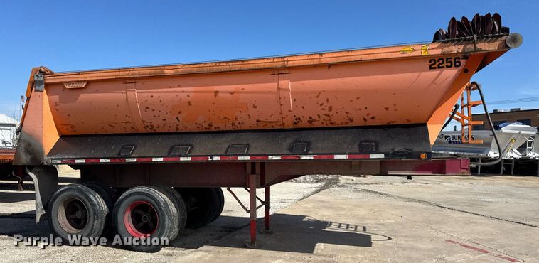 image for item DU3409 1989 Palmer end dump trailer
