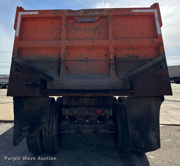 image for item DU3409 1989 Palmer end dump trailer