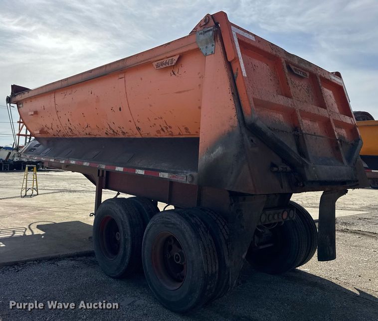 image for item DU3409 1989 Palmer end dump trailer